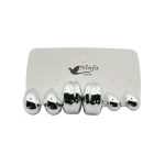 Set Aros Plateados Brillo Infinito